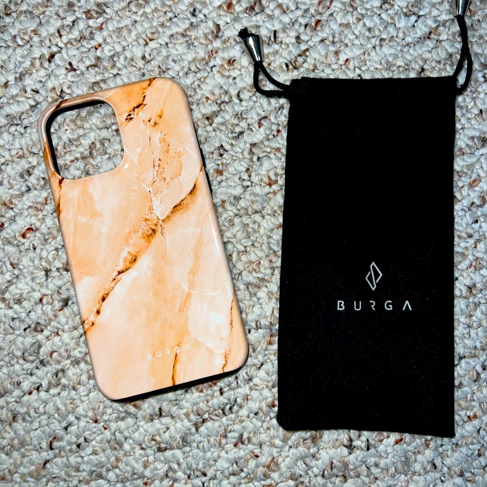 BURGA Beige USED Iphone 13 Pro Max Case